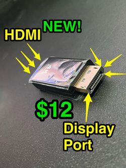 🔌 New DisplayPort to HDMI Converter Adapter Cable Plug 🔌