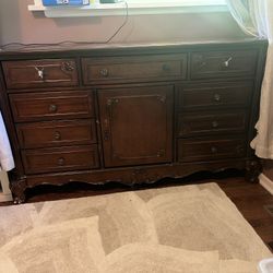 Large Wood Dresser