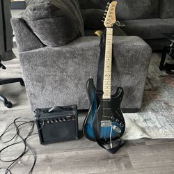 Custom Made Guitar Modeled After Fender Strat