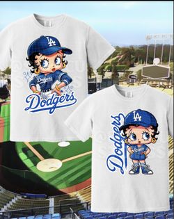 dodgers betty boop shirt
