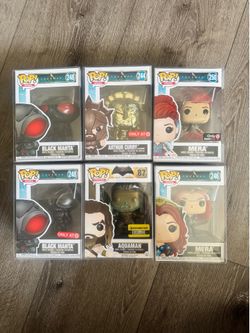 Aquaman Movie Funkos Mera Black Manta