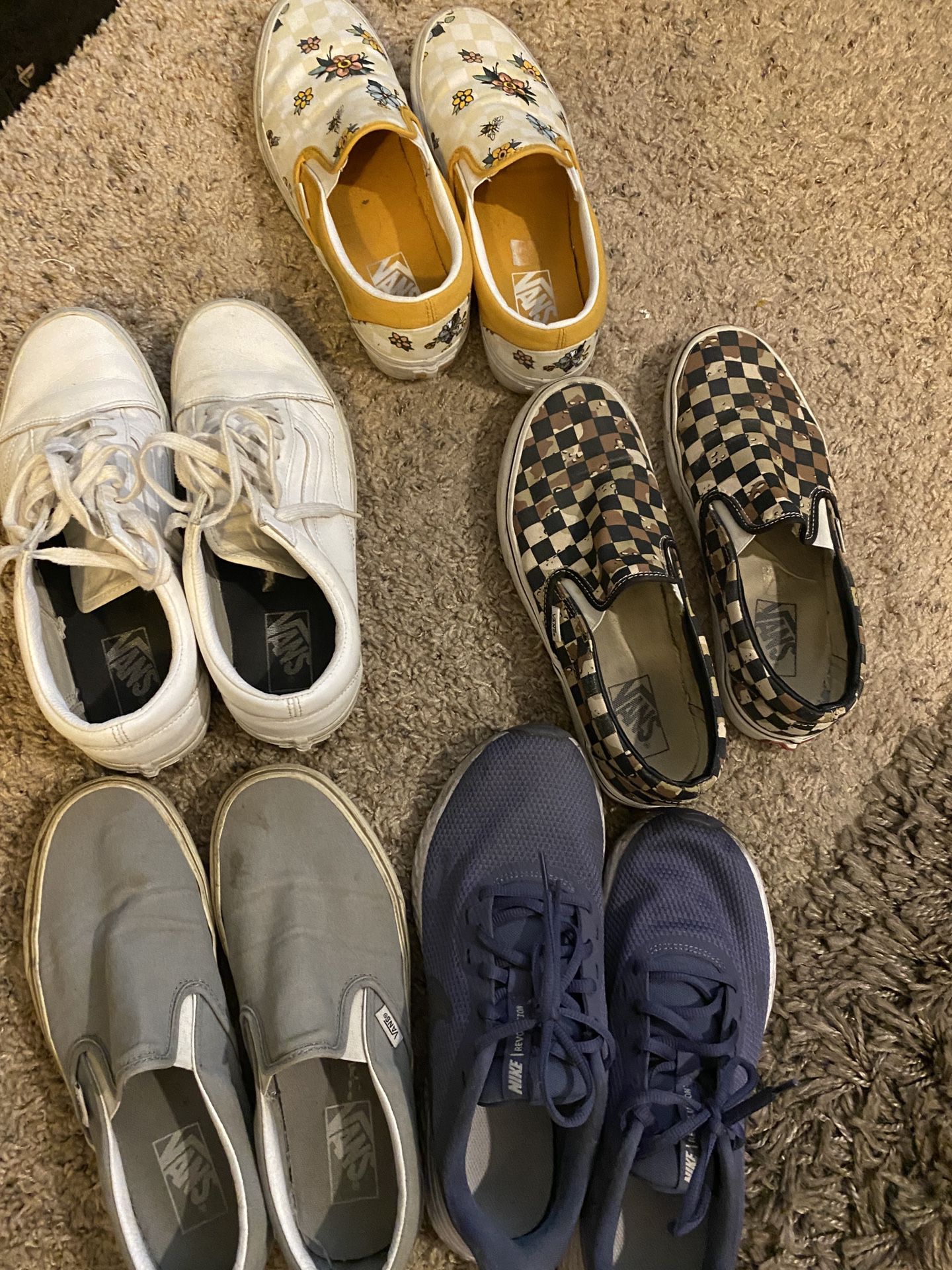 Used Women's 9-9.5 Shoes (VANS, NIKE)