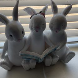 Studying Three Bunnies