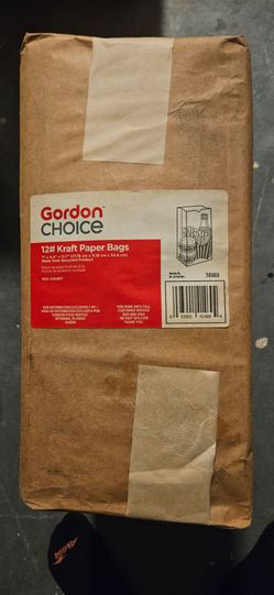 500 brown paper bags