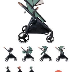 Gladly Family Single To Double Stroller