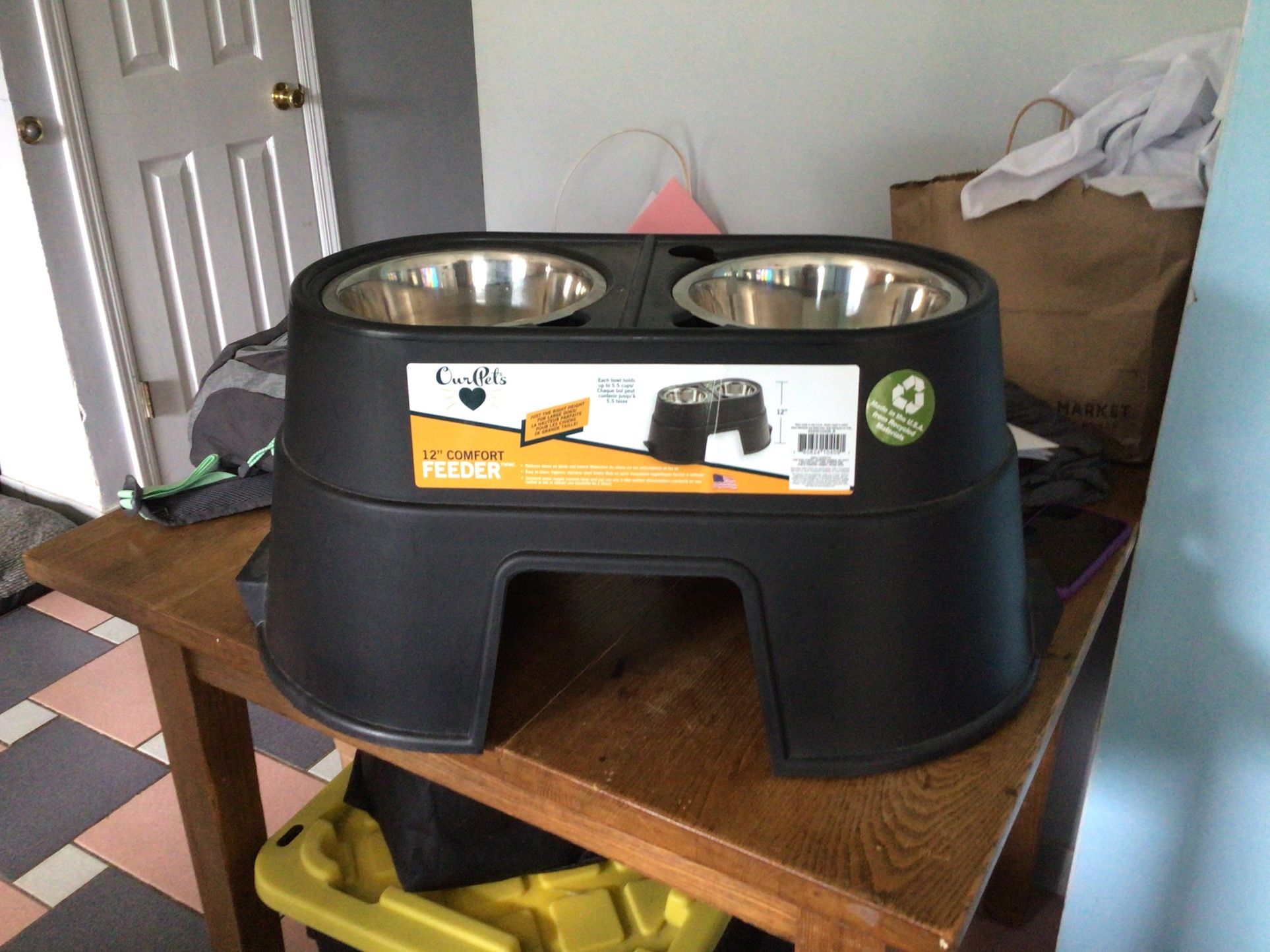 New Dog Feeder