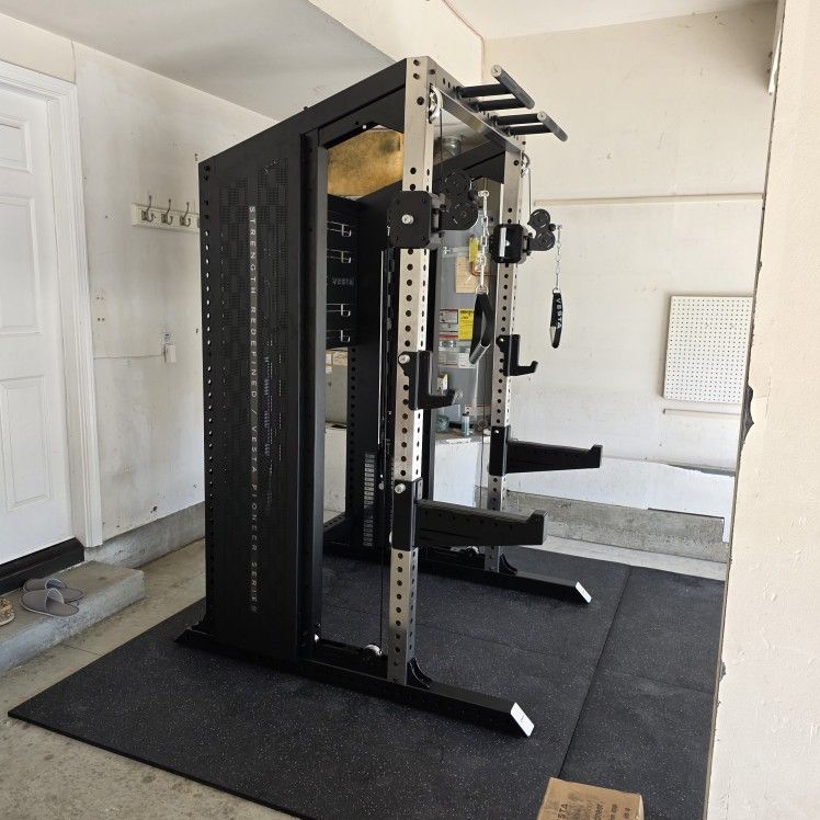 🔥NEW Vesta Pioneer 2in1 / Functional trainer / Squat Rack / 200lbs weight stack / Cable Machine / Gym Equipment / Commercial Grade/ FREE DELIVERY 🚛