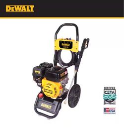 NEW IN BOX Shop DEWALT 3400 PSI 2.5 GPM Gas Pressure Washer with Maintenance-Free Pump, Heavy-Duty Commercial Cold Water Power Washer