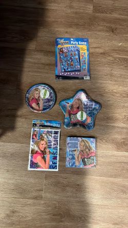 Y2K Hannah Montana Party Supply Lot