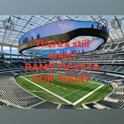 RAMS TICKETS FOR TODAY