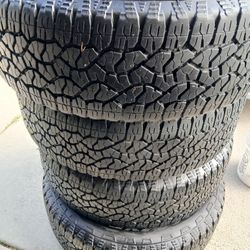 4 LT 275 65 R20 Goodyear Tires