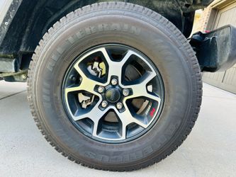 4 Like-New 17” Mercus All-Terrain Tires – Only 2,500 Miles