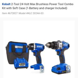24 V Kobalt Tool Set