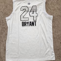 Kobe Bryant All White Lakers Jersey S-XXL Sizes
