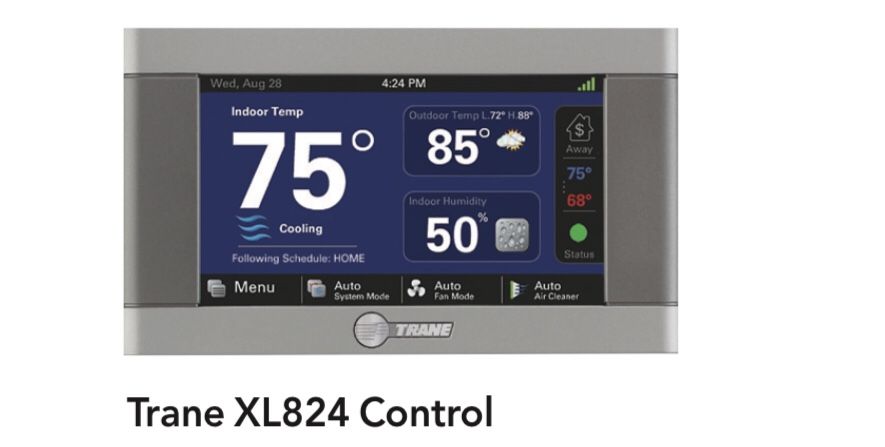 2 Each : Trane XL824 thermostat - Alexa google home