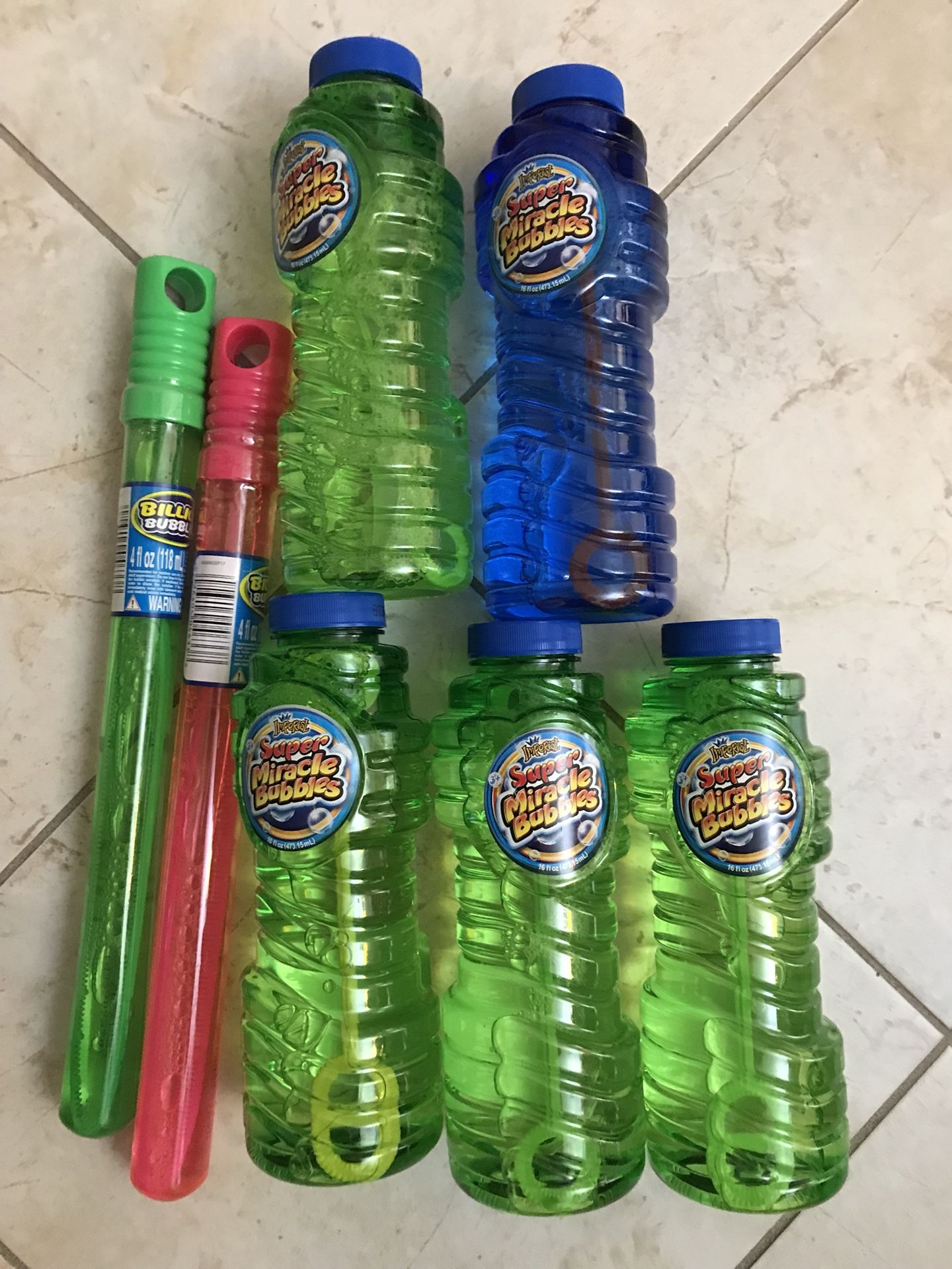 Brand new miracle bubbles all for $3