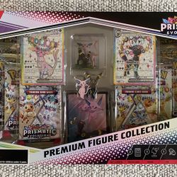 Pokémon Prismatic Evolutions Premium Figure Collection Brand New Sealed