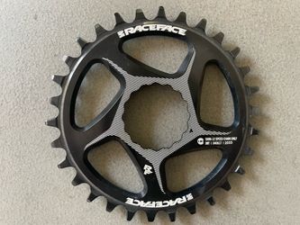 RaceFace Chainring - Cinch DM, 30T, 3mm Offset, Shimano 12 Speed