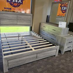 Grey Queen Bedroom Set 