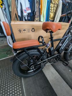 Two seater electric bike