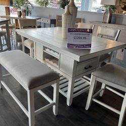 6PC Dining Room Set 