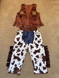 Toddler cow boy costume 2T