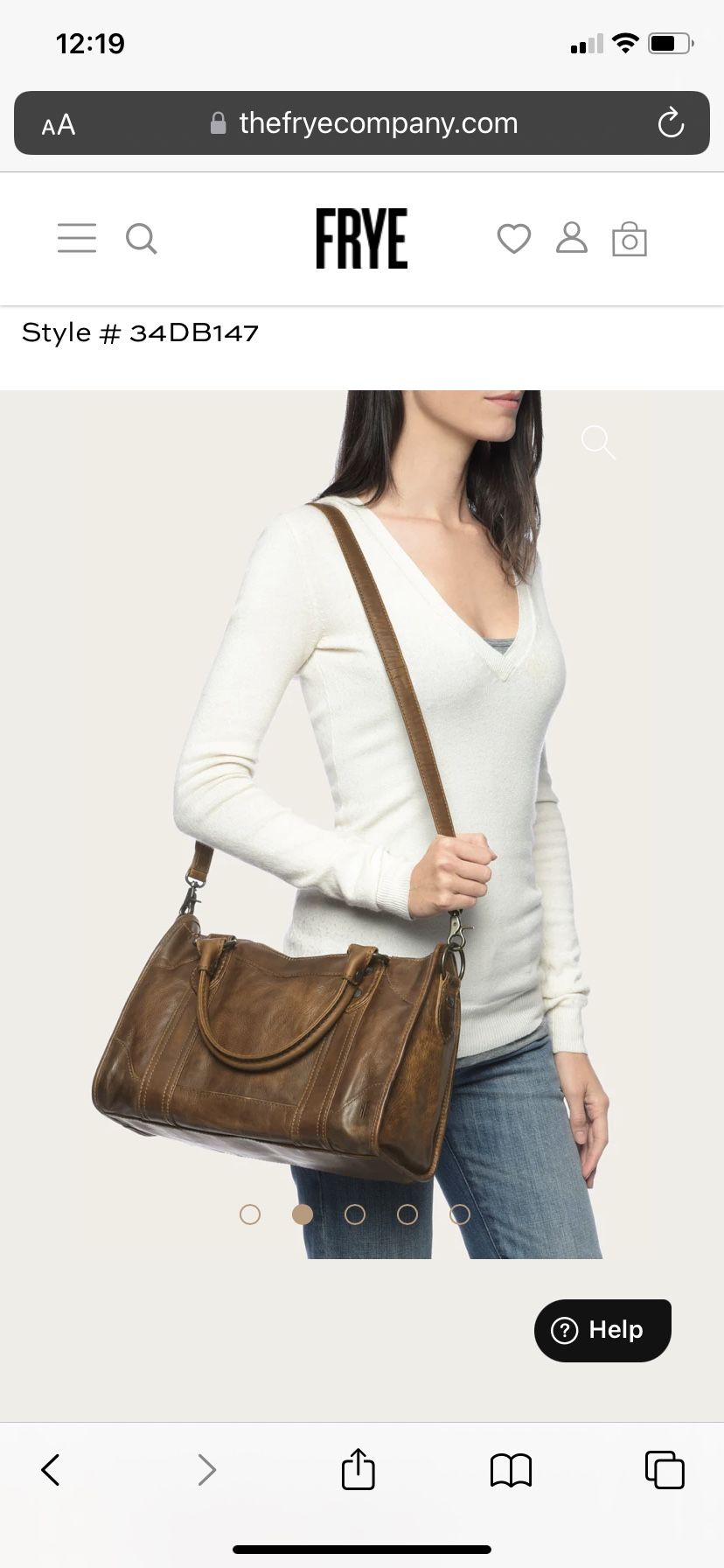 FRYE Melissa Satchel