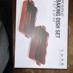 2PC RUFFLED BAKING DISH SET