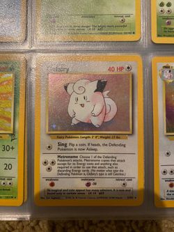 Clefairy Pokémon Card Holographic