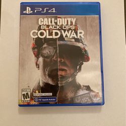 PS4 Call Of Duty Black Ops Cold War Disk Version. In Great Condition.