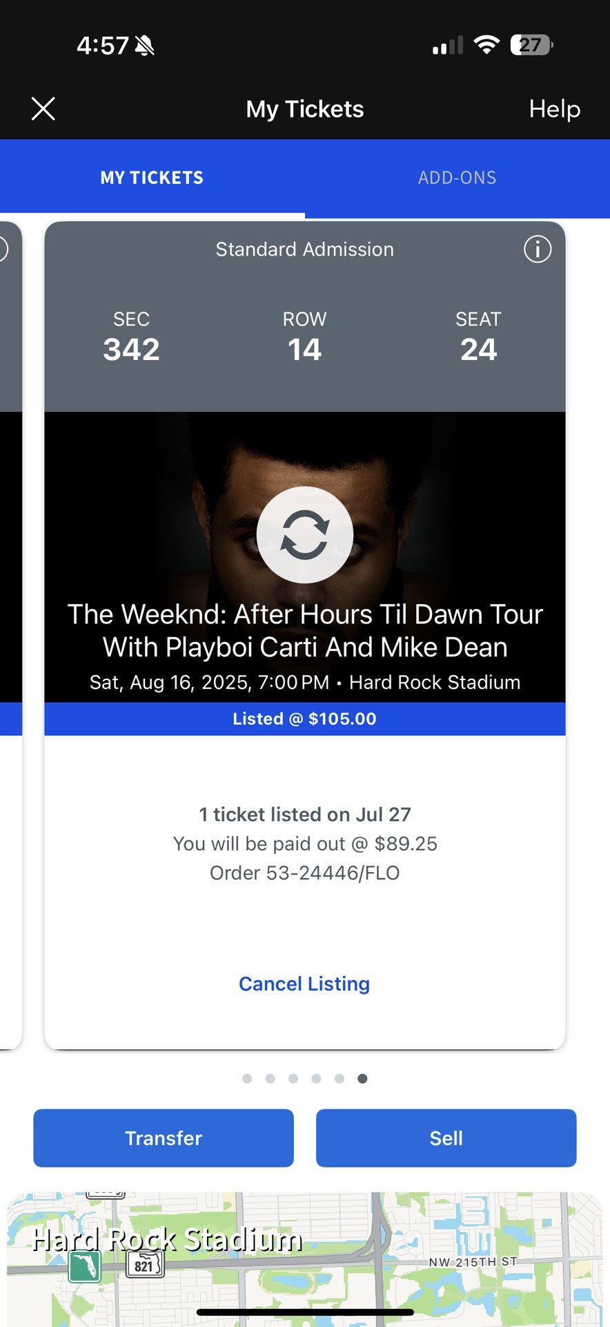 The Weeknd Concert August 16! Tickets