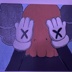 Kaws Inspired  Painting 