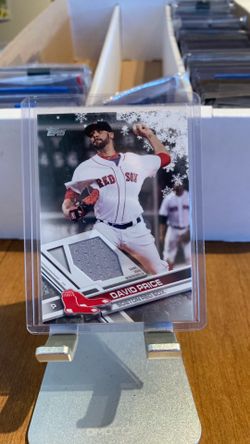 David Price 2017 Topps Holiday Relic Card