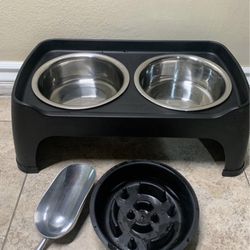 Dog elevated food bowl 
