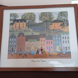 Peace In time By Deborah K. Mayo Litograph 1995, Signed