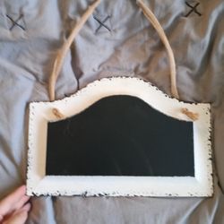 hanging chalk board