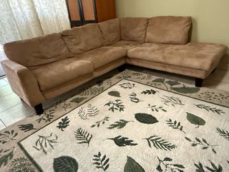 microfiber sectional sofa/couch Moving Sale - microfiber sectional sofa/couch