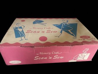 Vintage New Home Memory Craft Scan 'n Sew Model 240 Embroidery Scanner