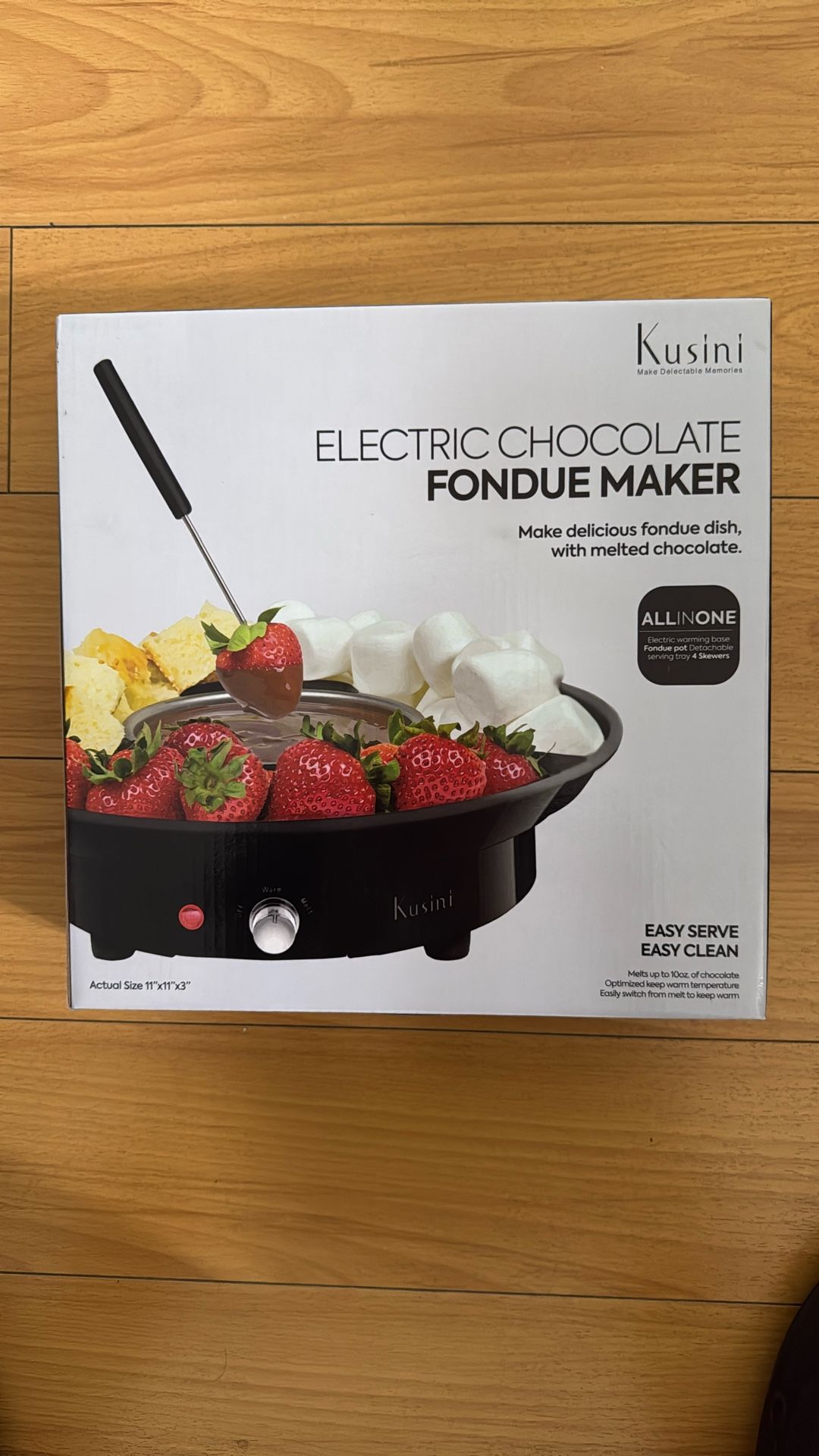 Electric Chocolate Fondue Maker By Kusini