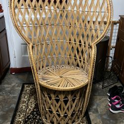 Large Wicker Chair