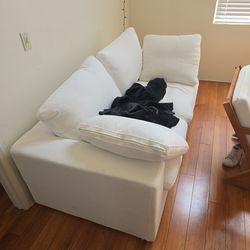 New white sofa