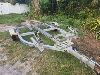 TRITON ELITE ALUMINUM HEAVY DUTY DOUBLE JET SKI TRAILER