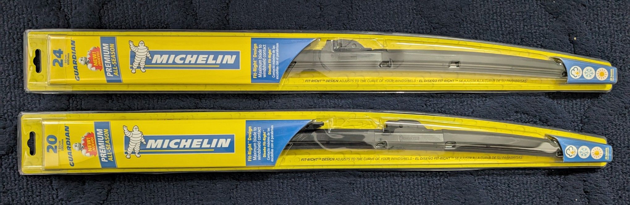 Windshield Wiper Pair 20" & 24"