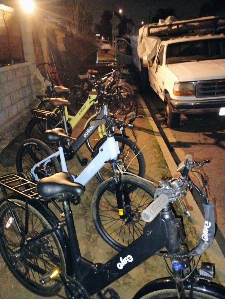 New E-Bikes  No Battery 