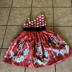 Minnie Mouse Dress Size 5-6 