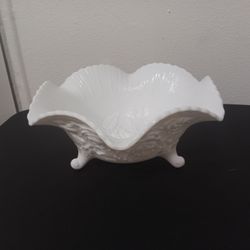 Vintage Milk Glass Bowl