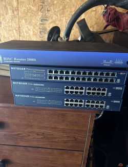 Netgear Fast Ethernet Switch & Router