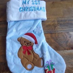 My First Christmas Stocking For Boy
