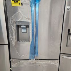whirlpool Refrigerator French Door Stainless Steel 