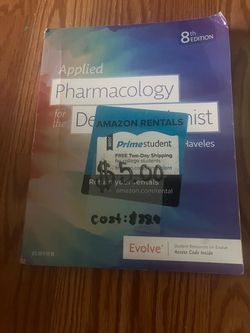 Applied Pharmacology for the Dental Hygienist 8th Edition